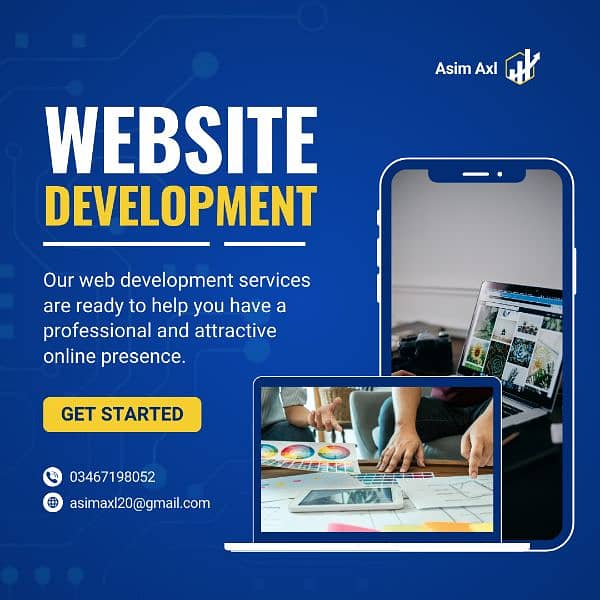 All Types of Web Developing | Mobile App Developing With Modern Style 1