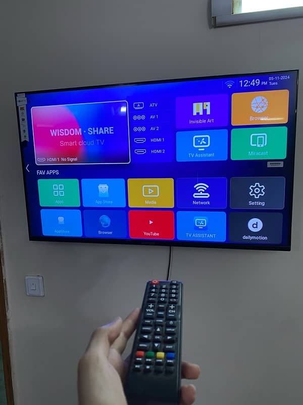 Samsung wisdom smart tv 1