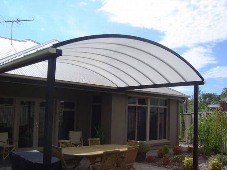 fiberglass shed\car parking shade\car shed\Fiber Shades\Tensile Shade 11