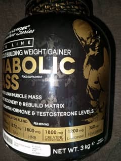 Anabolic Mass Gainer 3kg Weight