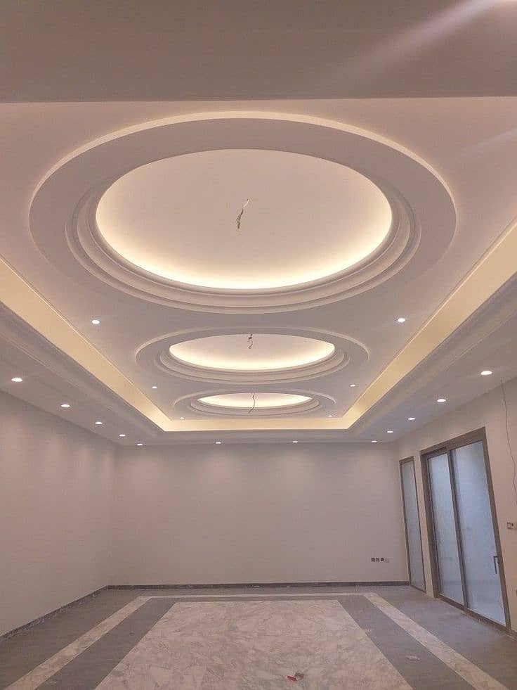 false ceiling pop / Gypsum ceiling/moldling frame /Roof ceiling 19