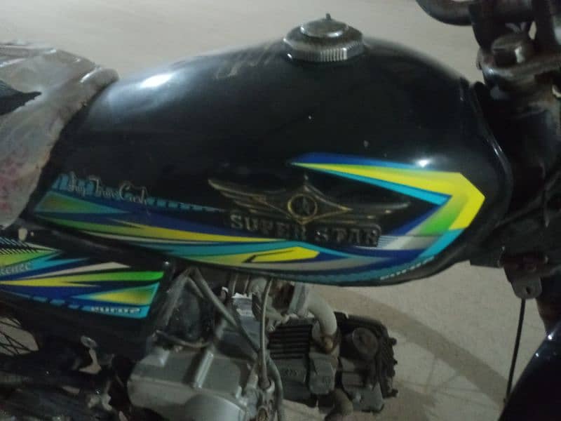 Super star 70 cc 2021 motor bike for sale in mint condition 2