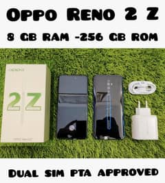 Oppo Reno 2Z 8Gb+256GB Dual Sim Approved