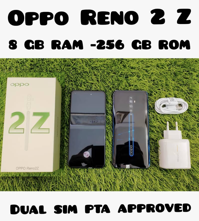 Oppo Reno 2Z 8Gb+256GB Dual Sim Approved 0