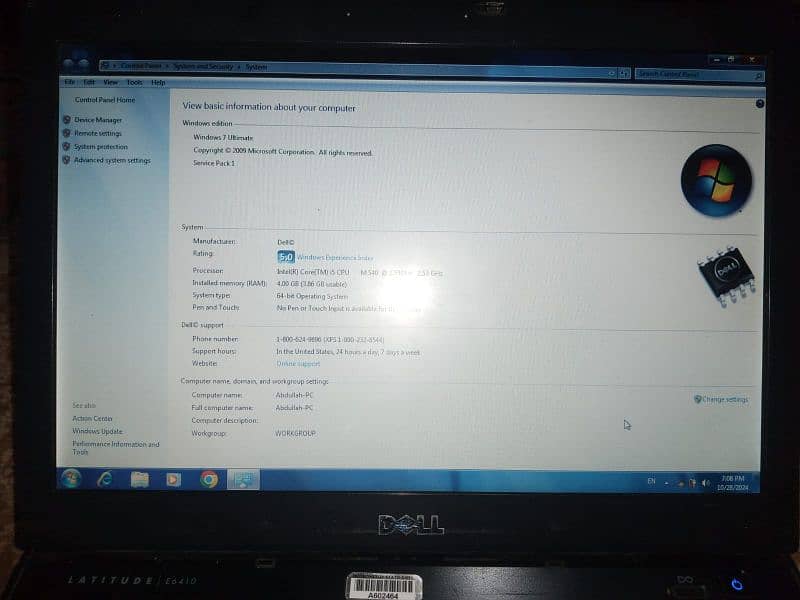 DELL laptop for sell 2