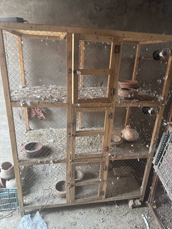 3 portion cage for sale 0