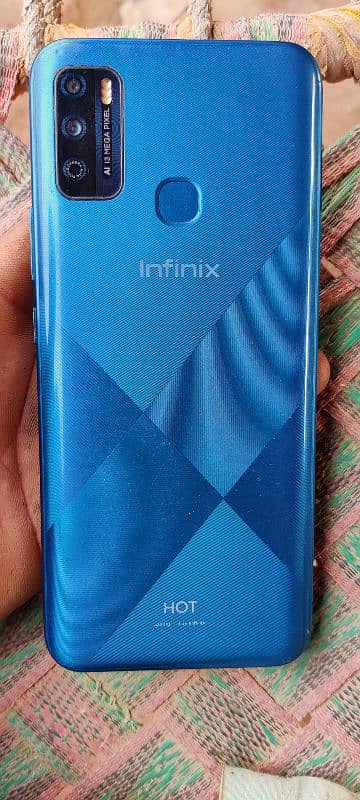 infinix hot/9/Play RAM/4 /64 glass touch brake 1