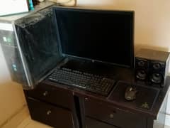 FULL PC SETUP HP MODEL ((LED, KEYBOARD,SPEAKER,MOUSE,PC))