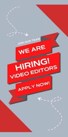 hiring professional video editor's