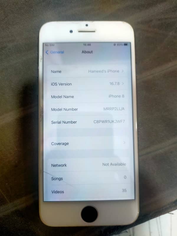 iphone 8 urgent sale 6