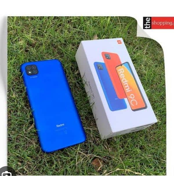 Redmi 9c 4/64 good condition with box 1