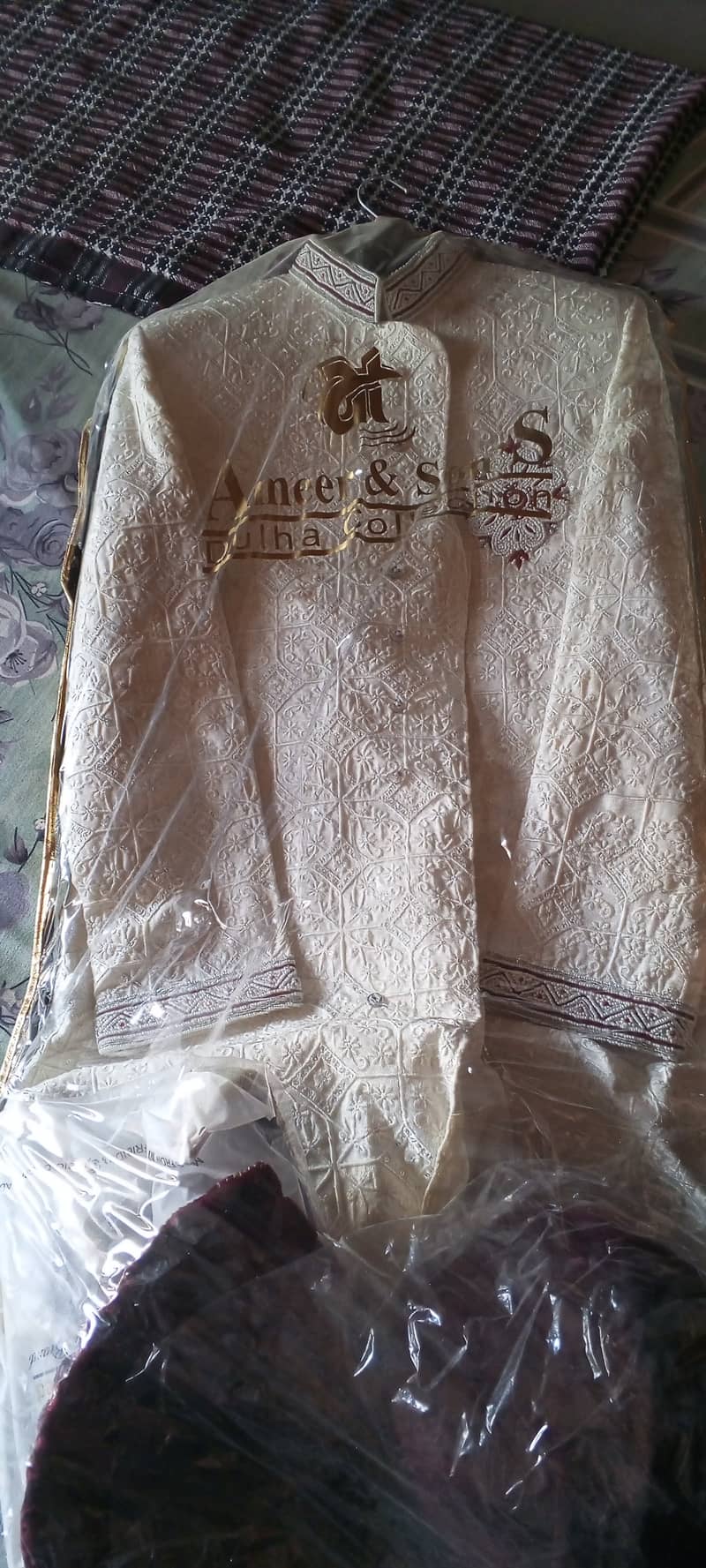 Sherwani For sale only 4 hour wear any one need 3