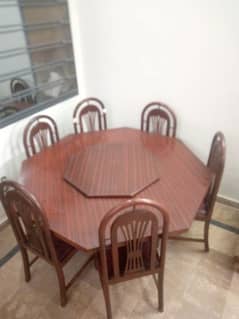 pure wooden table&chairs