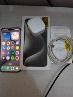 Iphone 15 Pro Max 256GB Official PTA Approved