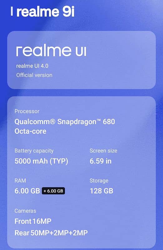 REALMI 9I 6