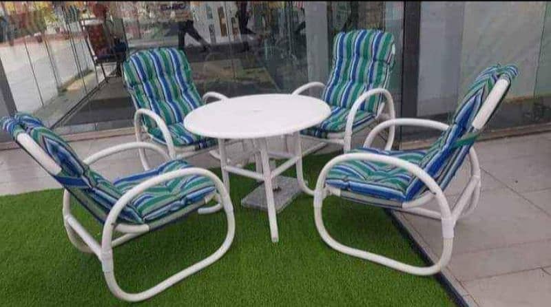 Miami Garden PVC Chair, High back relaxing Garden Outdoor Furniture 0