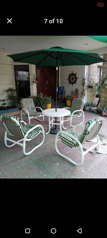 Miami Garden PVC Chair, High back relaxing Garden Outdoor Furniture 3