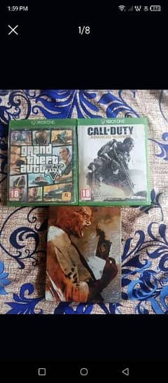 7 Xbox and 3 PS4  games