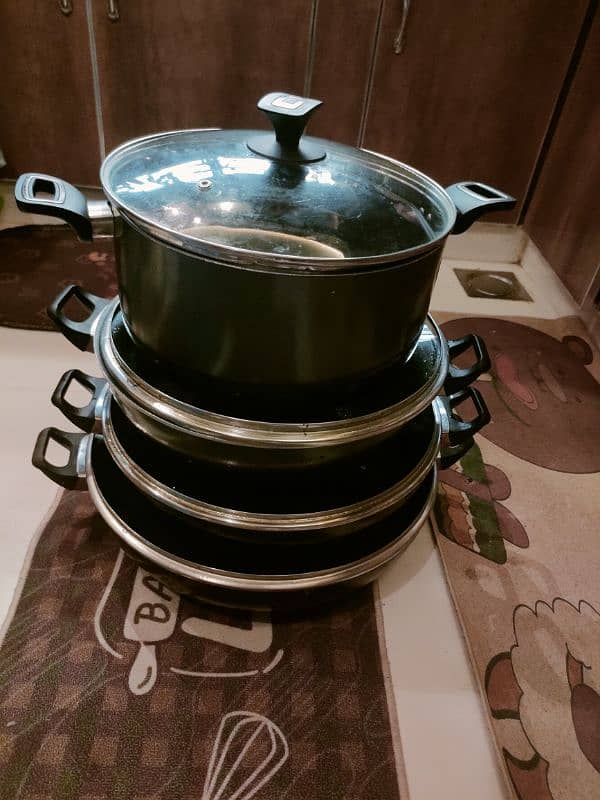 non stick karahi large and extra large size 1