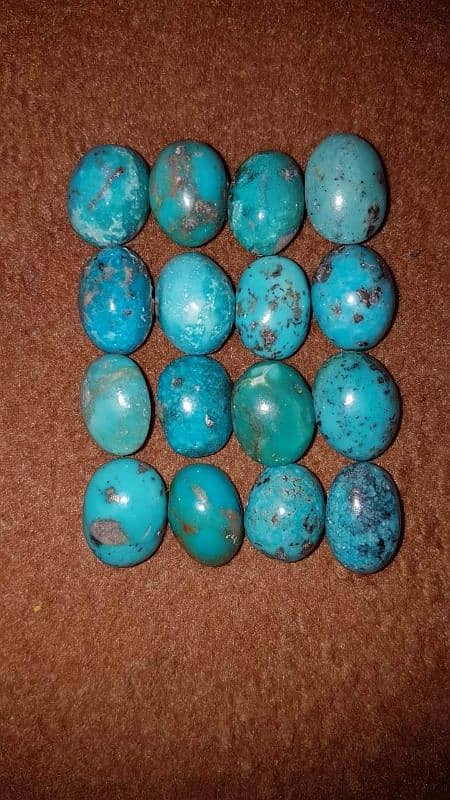 Natural Feroza (Turquoise) For Rings 2