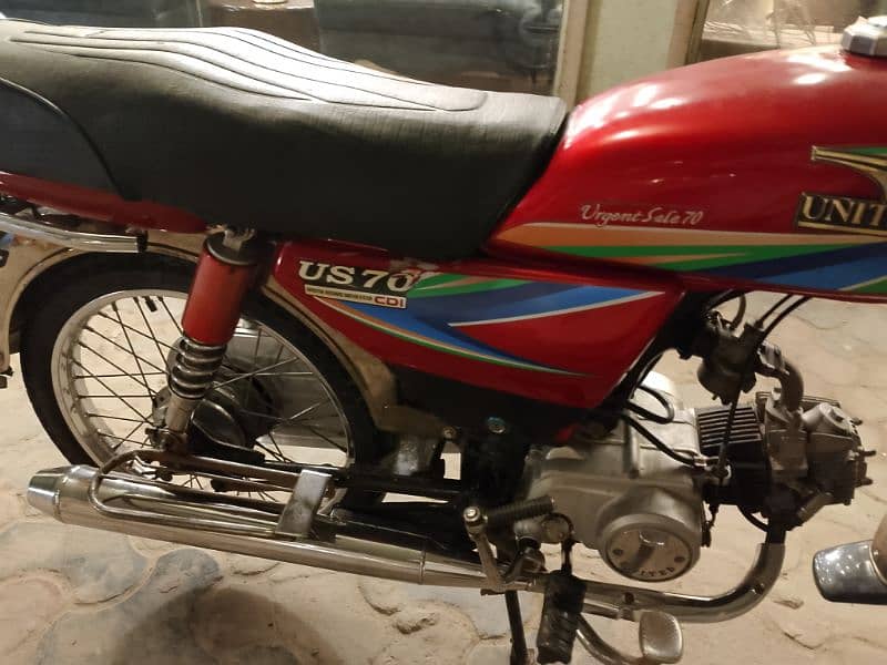 United 70 CC band engine good condition 12