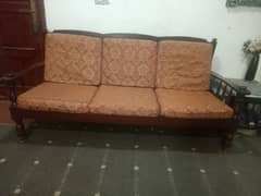 5 seater sofa set pure wooden