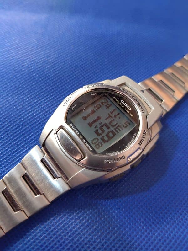 CASIO wrist camera watch 1