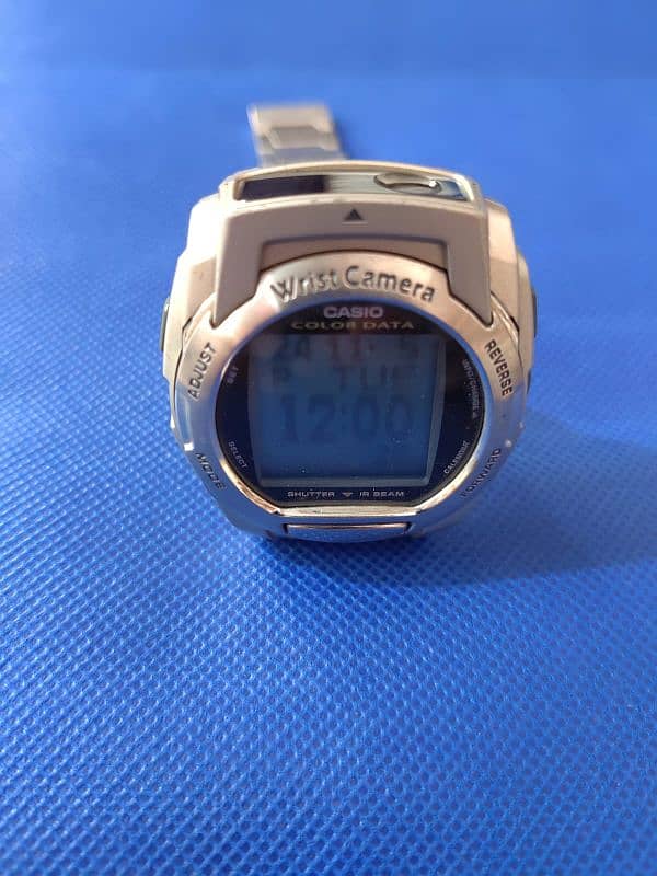 CASIO wrist camera watch 5