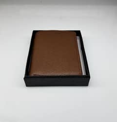 man's leather wallet