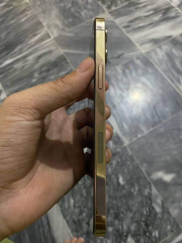 i phone 12 pro max 256 gb gold colour 80 health 14