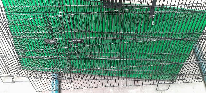 Ali birds cage 10/10 condition 3 portion (Partition Cage) 2