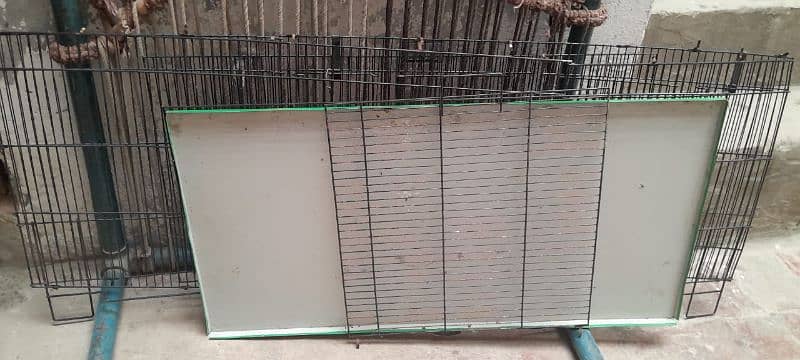 Ali birds cage 10/10 condition 3 portion (Partition Cage) 3