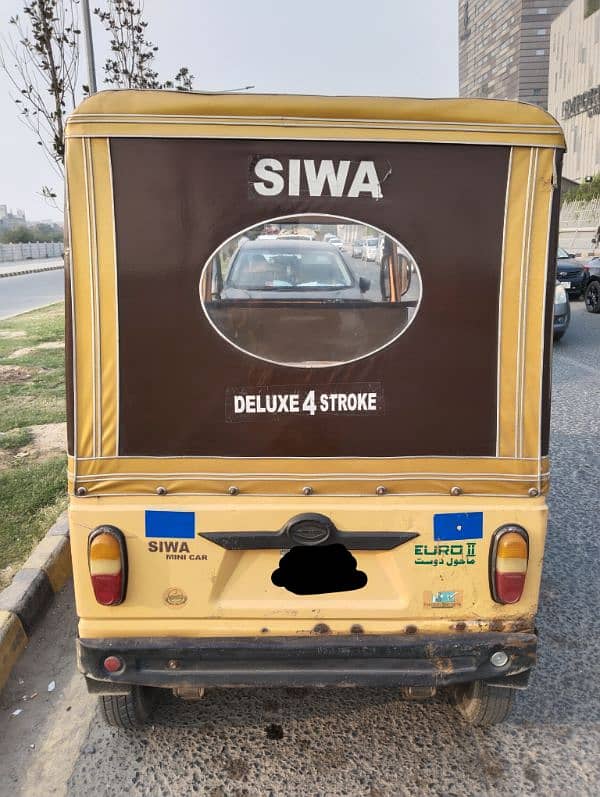 SIWA AUTO RICKSHAW FOR SALE ALL OK CONDITION. 1