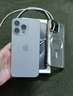 iphone 15 pro max 256gb HK (Pta Approved) Natural Titanium