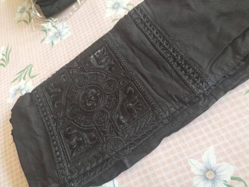 Cotton  Embroidery Trouser  . 1