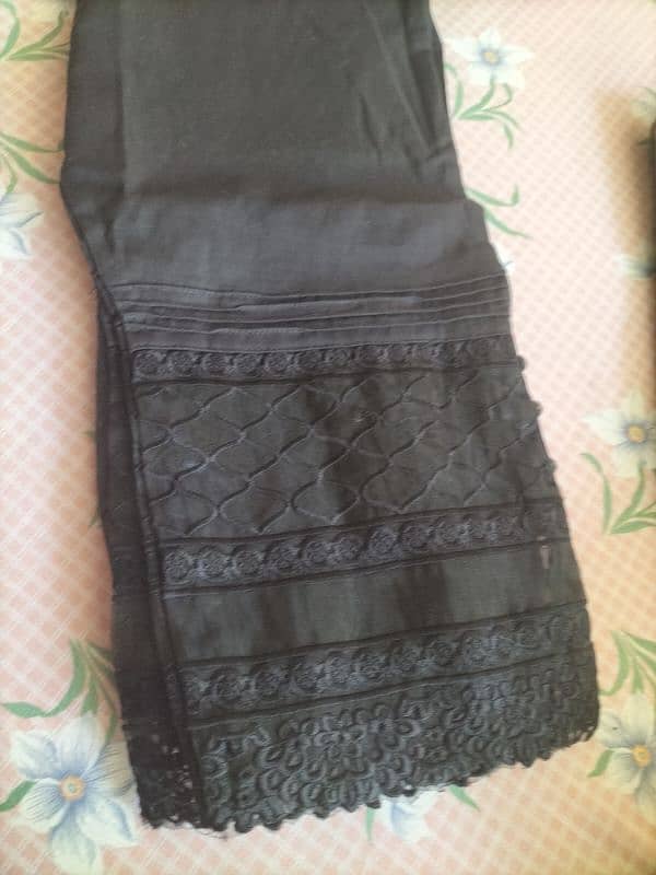 Cotton  Embroidery Trouser  . 2