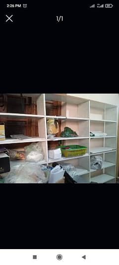 Medical store Racks for sale in good condition