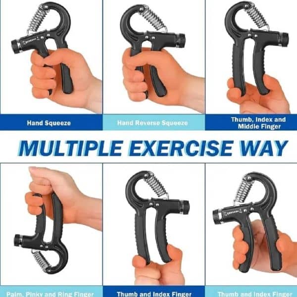 Hand Grip Strengthener Adjustable Resistance 1