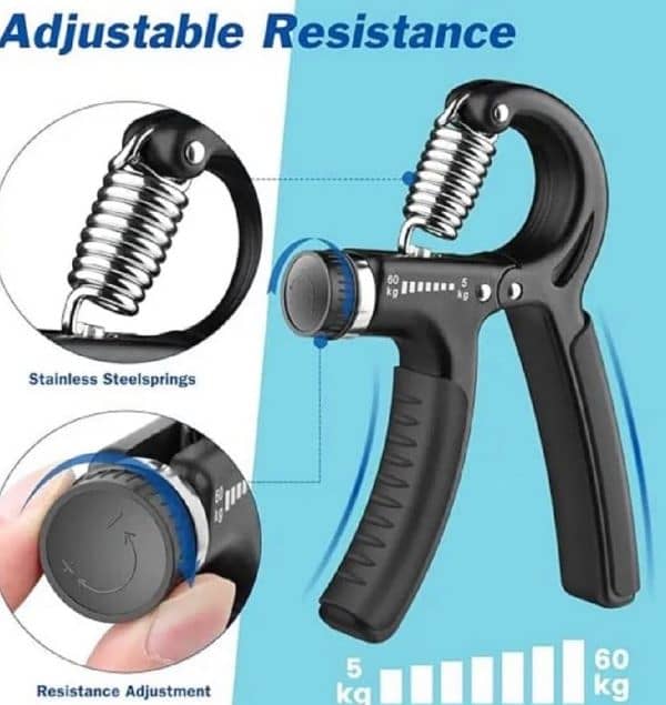 Hand Grip Strengthener Adjustable Resistance 3