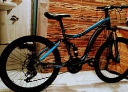 bicycle impoted 24 inch brand new 5 month used call no 03141212088