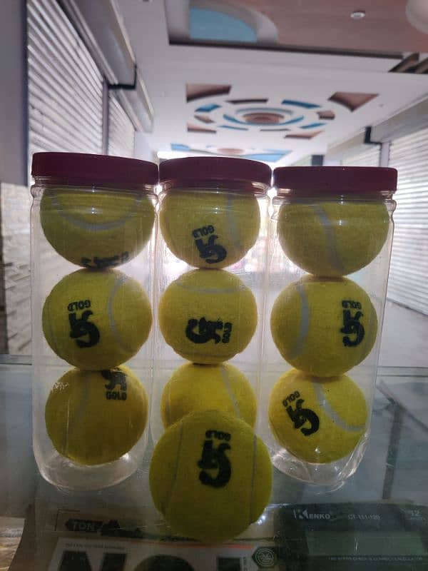 new CA gold tennis ball price only 100. fifty balls  available 2