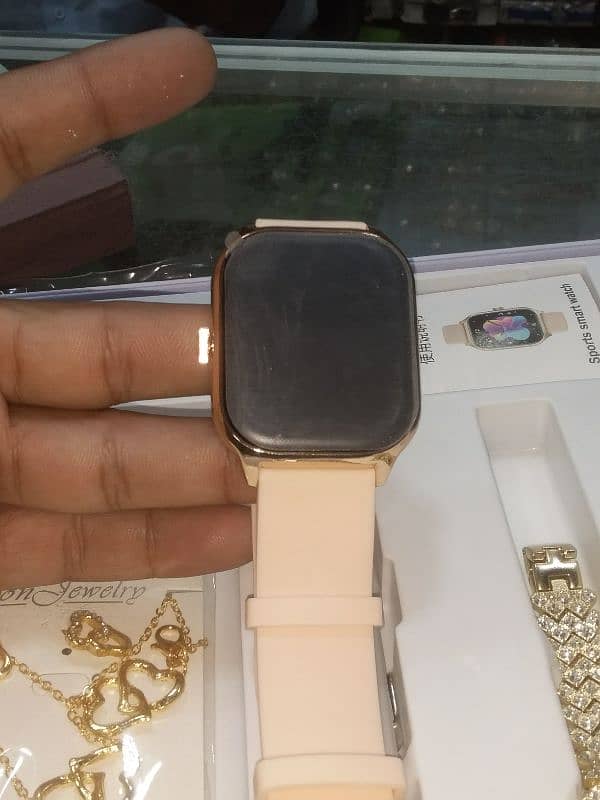 Smart watch +  watch + Artificial jewellery  For girls 2