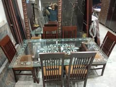 Dining Table with 6 chairs