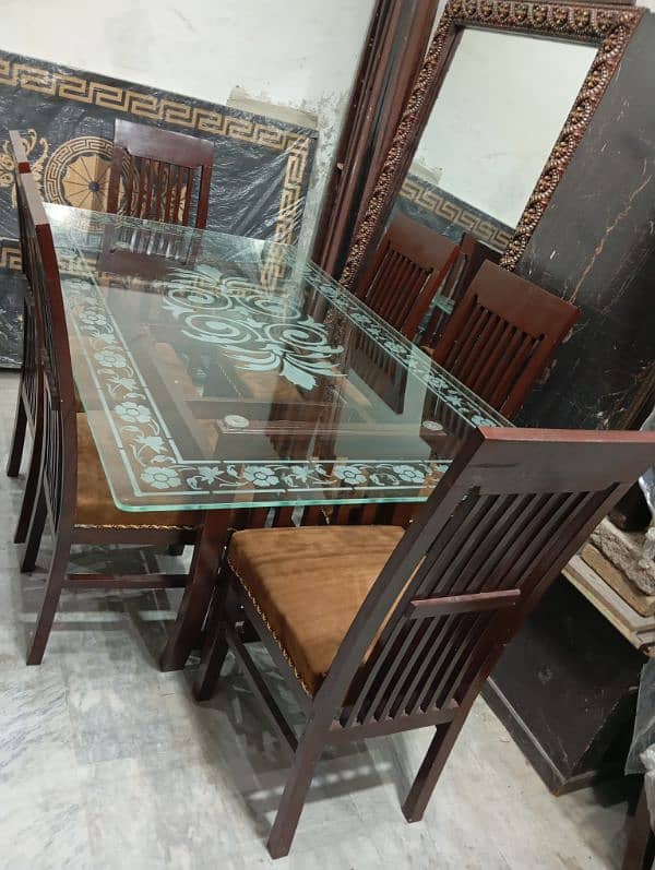 Dining Table with 6 chairs 2