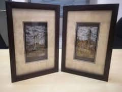 3D islamic wooden frames