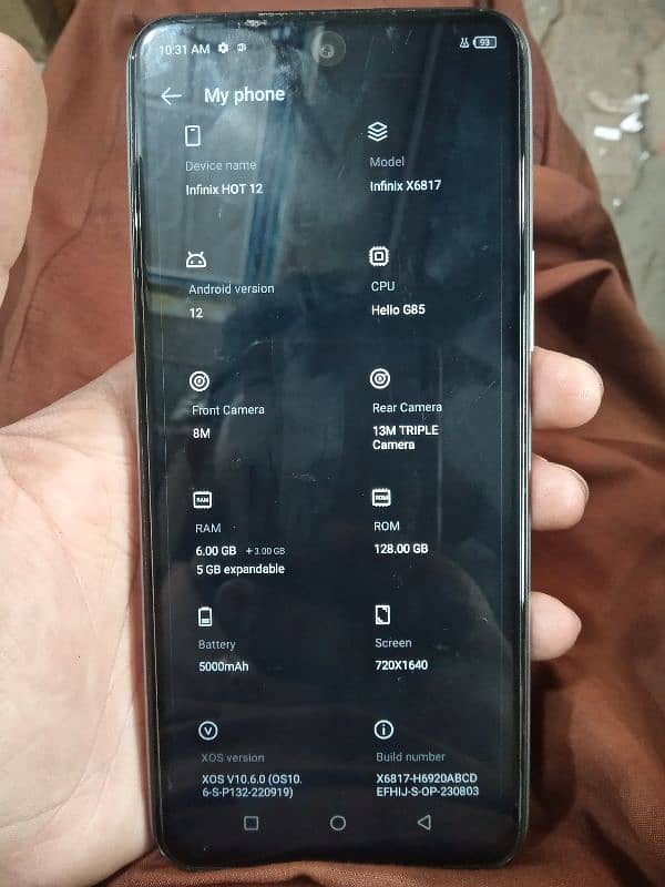 Infinix Hot12 Like New For Sale. . . 2