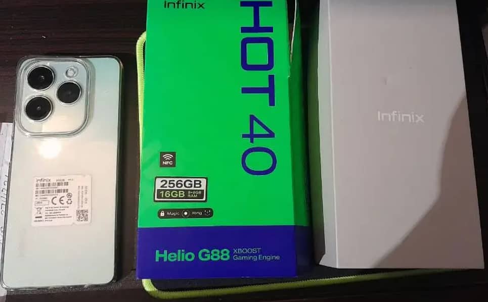 100 % SEALED INFINIX HOT 40 16GB/256GB 1