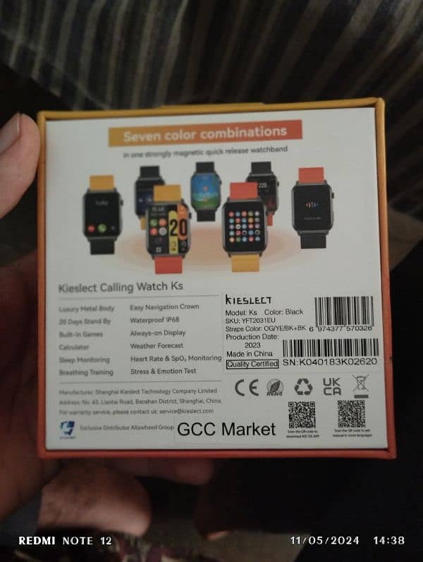 Kieslect Ks Smartwatch 10 By 10 Condition Just Few Month Used 8