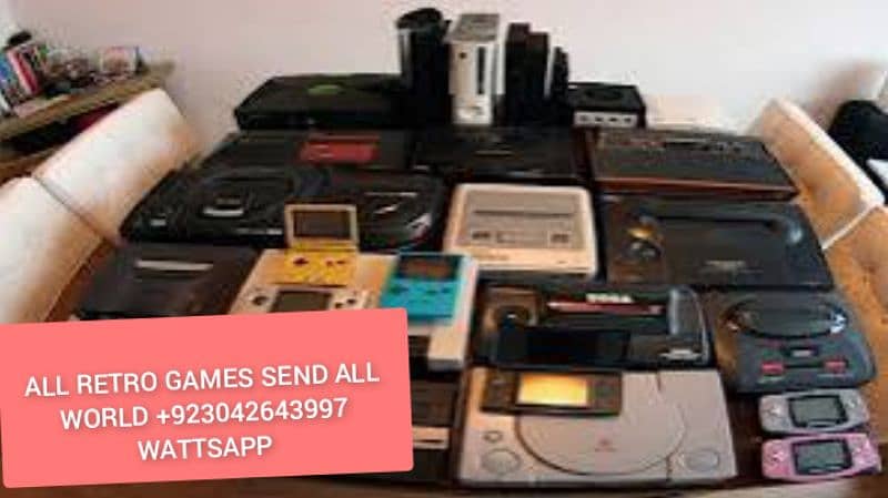 BEST OLD retro COLLECTION ATARI AND ALL GMS 0