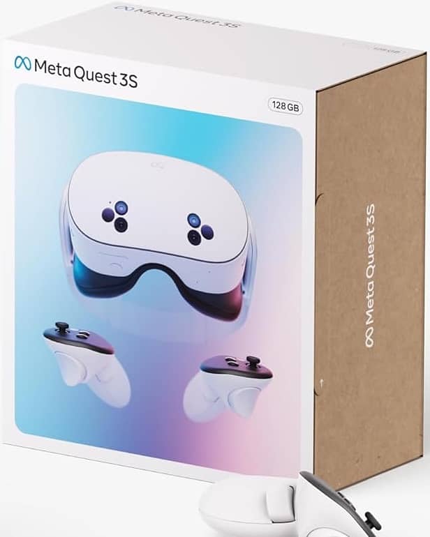 Meta Oculus Quest 3S VR Game Headset - 128 GB - MetaQuest with Batman 5